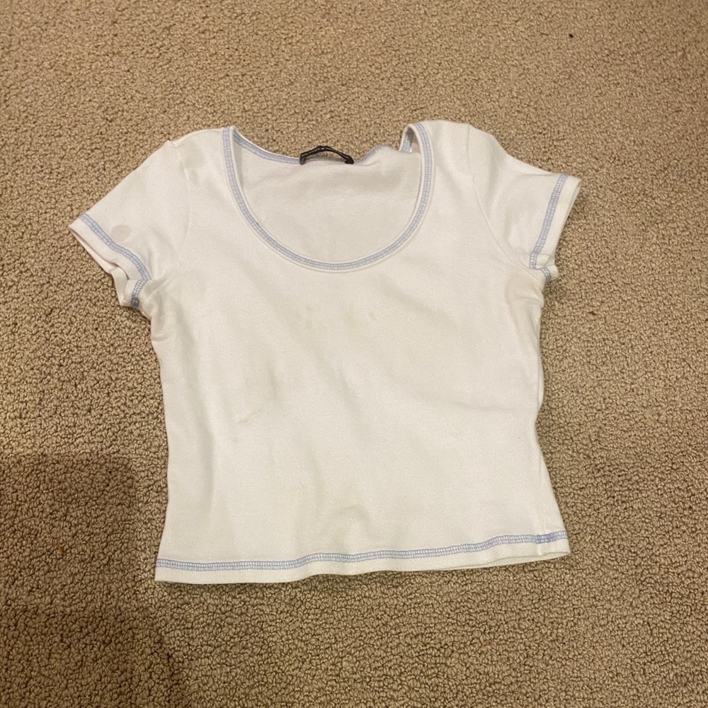 White brandy Melville top